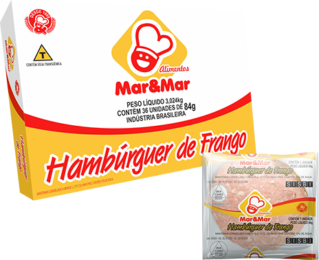 Hambúrguer de Frango 84g